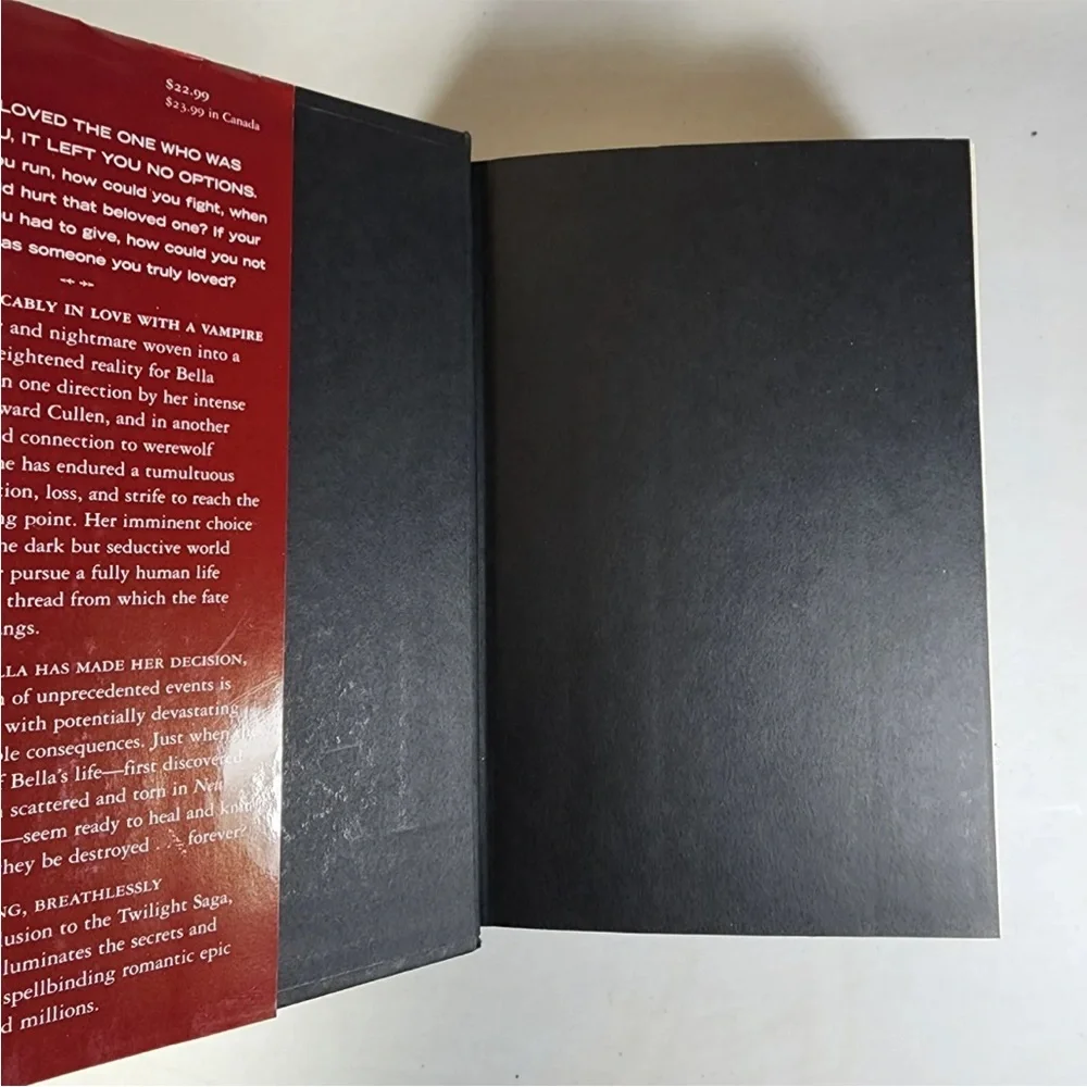 Bundle of 2 The Twilight Breaking Dawn / New Moon Hardcover First Edition